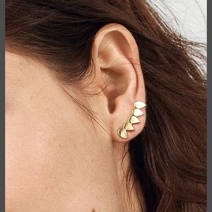 Ear crawler earrings